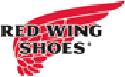 Clickable Red Wing Shoe Logo, which takes you to the shoes page.